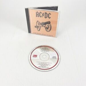 Vintage 1981 AC/DC For Those About to Rock Atlantic Audio Music CD
